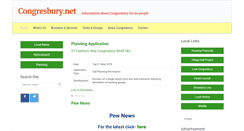 Desktop Screenshot of congresbury.net