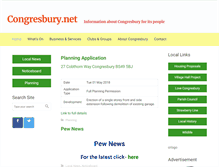 Tablet Screenshot of congresbury.net